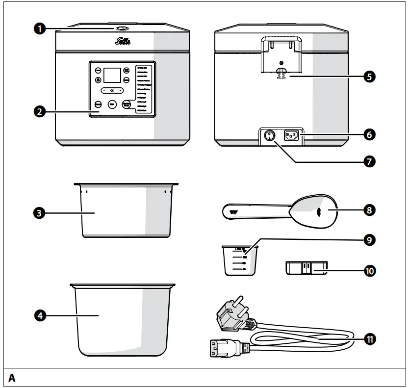 soils 8161 Rice and Potato Cooker - FIG 1