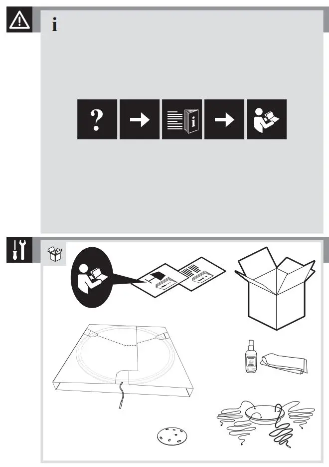 Artemide DISCOVERY LED Suspension Light Installation Guide - What's in the box