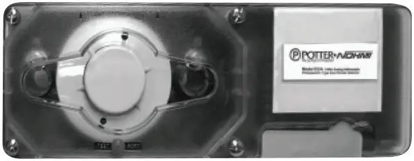 POTTER DDA Analog Addressable Duct Detector