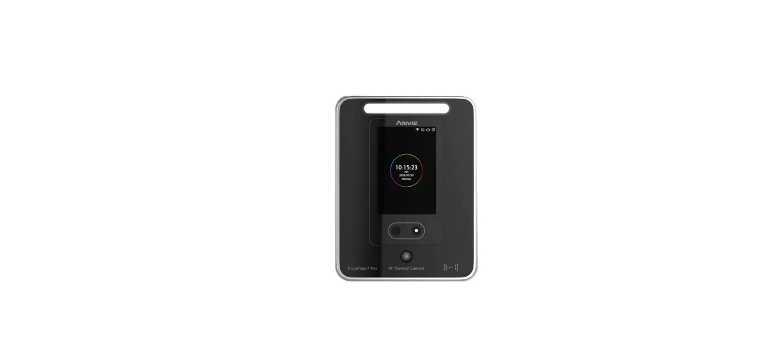 Anviz Cx7 Touchless Face Recognition Time Clock User Guide