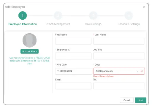 ANVIZ-CX7-Touchless-Face-Recognition-Time-Clock-FIG-16