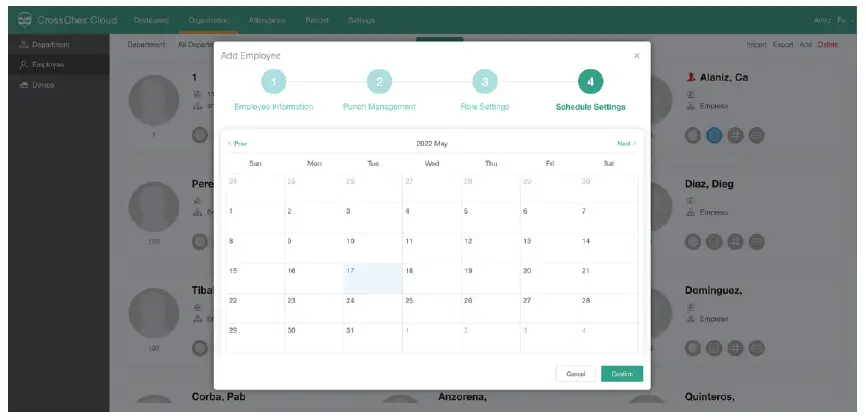 ANVIZ-CX7-Touchless-Face-Recognition-Time-Clock-FIG-22