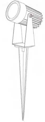 ECOWHO RGB Low Voltage Outdoor LED Spotlight 12V 65ft LED - Cover