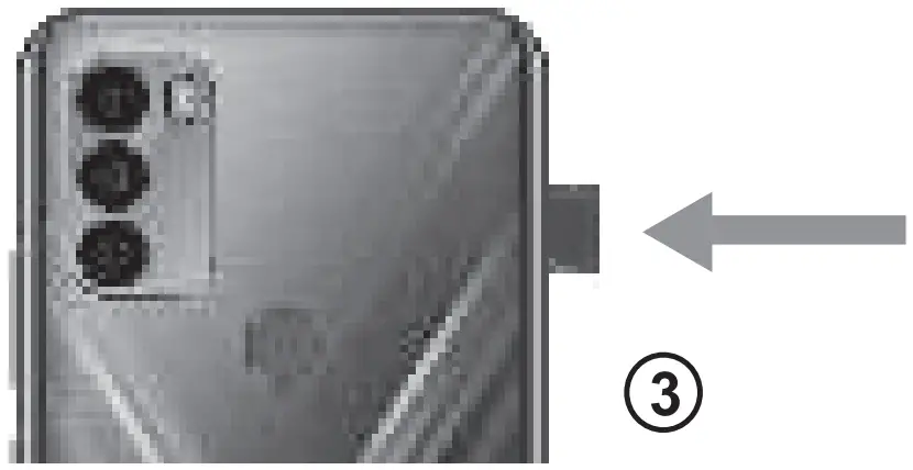 Kr ger Matz KM0497 Live 9 Smartphone - card tray 2