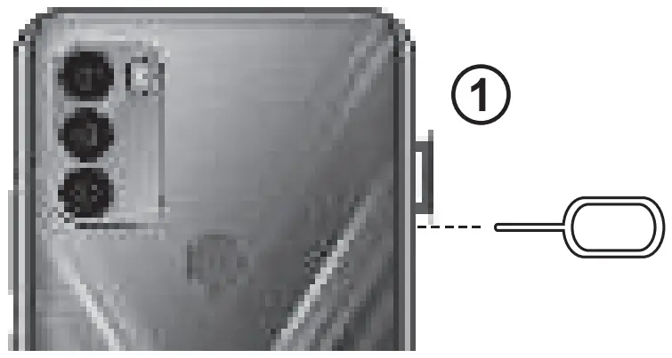 Kr ger Matz KM0497 Live 9 Smartphone - insert card