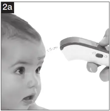 microlife Non Contact Thermometer NC150 BT - 2a