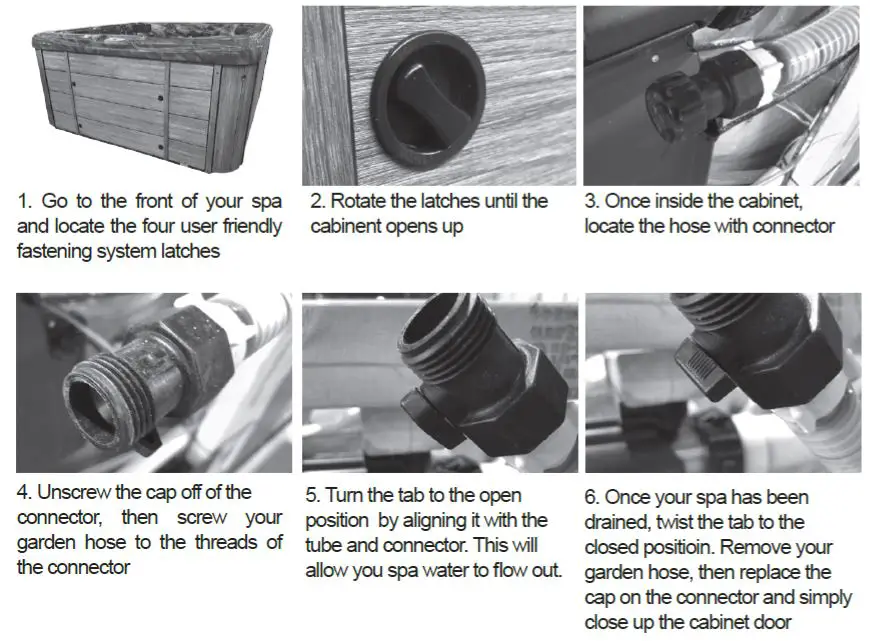 Spa & Hot Tub - Draining your spa