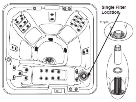 Spa & Hot Tub - Single or Dual Flter Location (Canister Style)