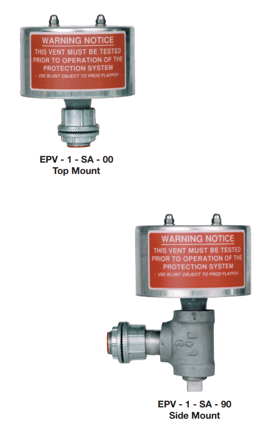 nVent Series 1001A Type Y or Z Pressurization Purging Kits - Top Mount
