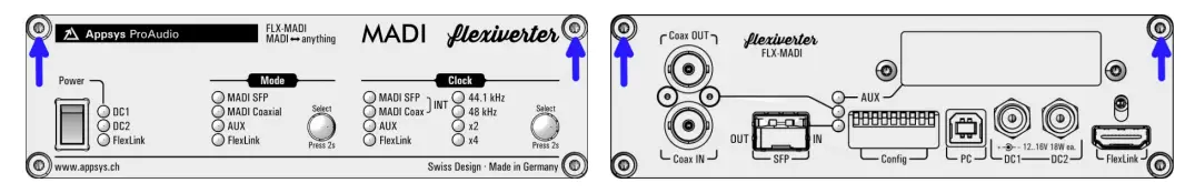 Appsys FLX-MADI MADI Anything Digital Audio Converter - INTERNALS