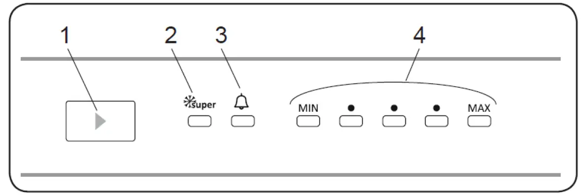 Amica EKGCS 387 985 Refrigerator Freezer 5