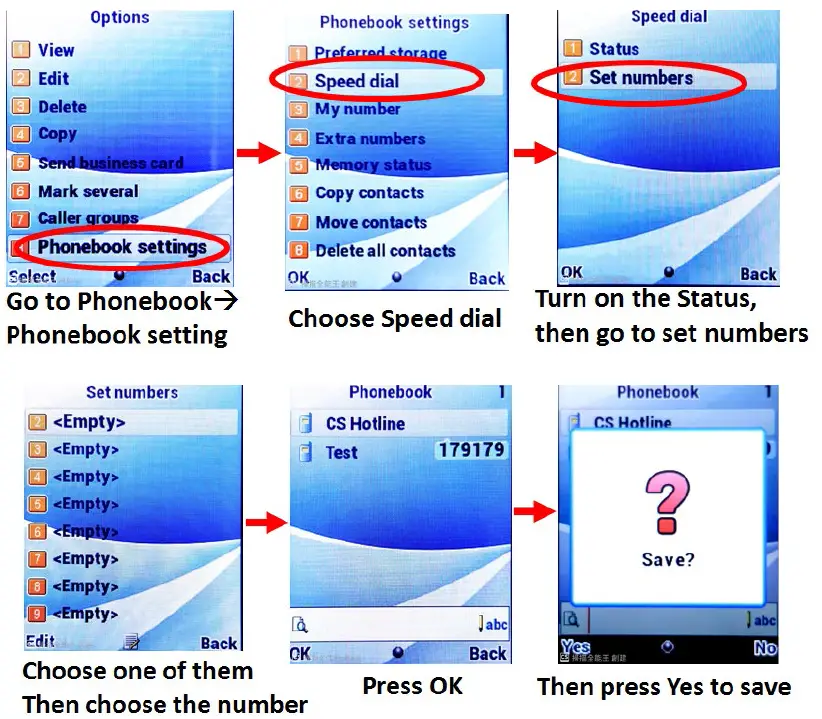 plum RAM8 Phone Speed Dial