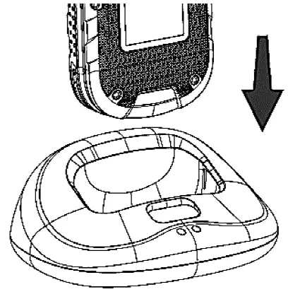 plum RAM8 Phone Using the Desktop charger