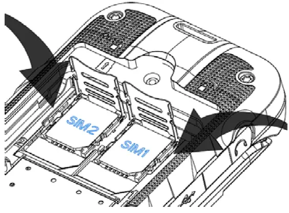 plum RAM8 Phone before inserting