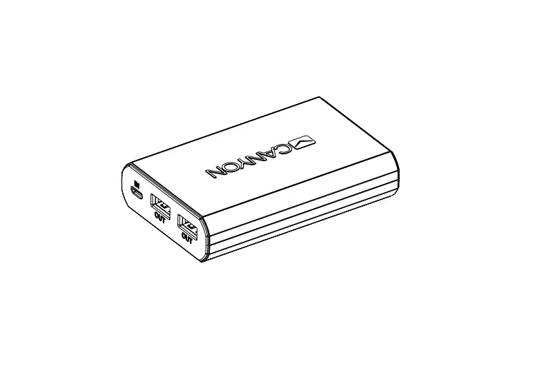 Canyon Cne-cpbf78 Power Bank 7800 Mah User Guide