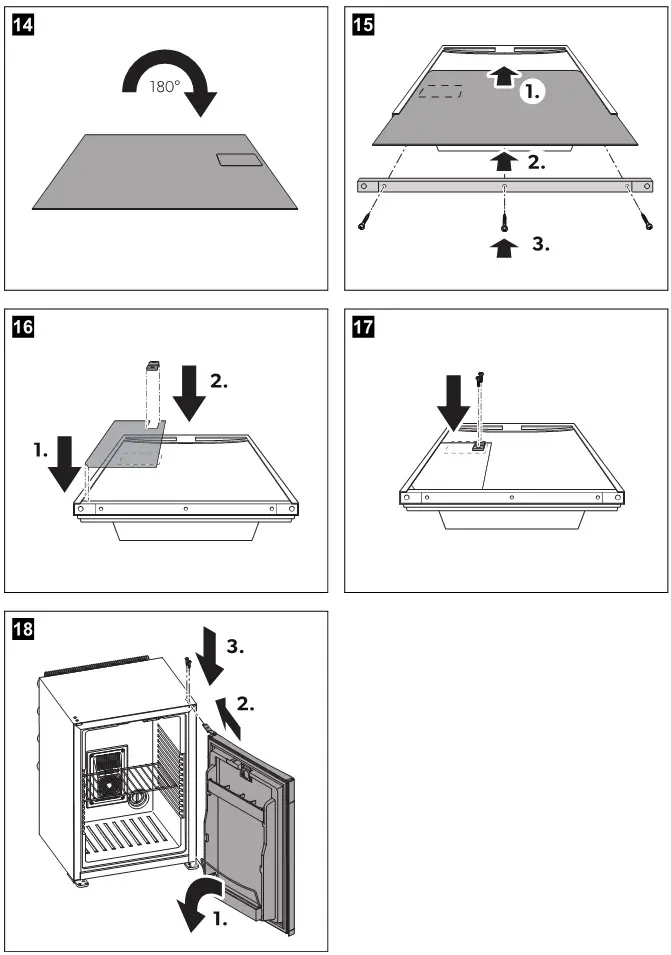 DOMETIC Refrigeration ECOLINE Minibar - Fig. 14-18