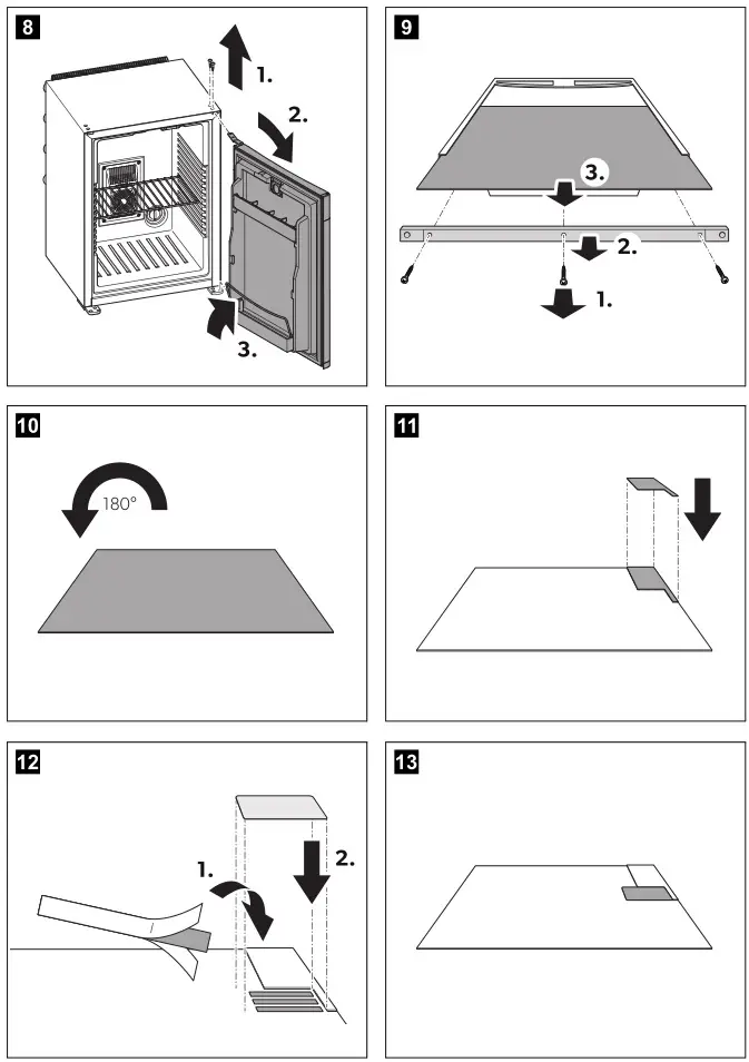 DOMETIC Refrigeration ECOLINE Minibar - Fig. 8-13