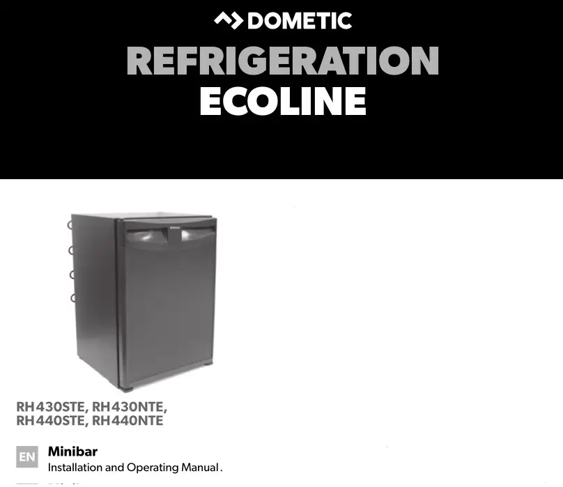 DOMETIC Refrigeration ECOLINE Minibar User Manual