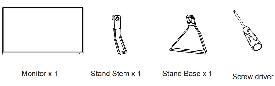 VIOTEK GFV22CB 21 Gaming Monitor-Contents