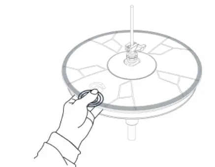 GEWA Electronic Hi-Hat Cymbals - PLAYING13