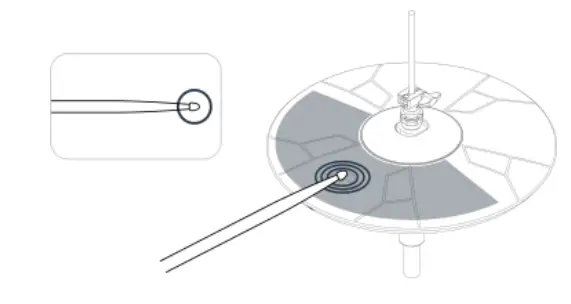 GEWA Electronic Hi-Hat Cymbals - PLAYING3