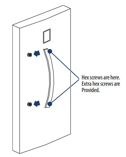 INSIGNIA 17 or 21 Cu. Ft. Upright Convertible Freezer - Hex screws are her