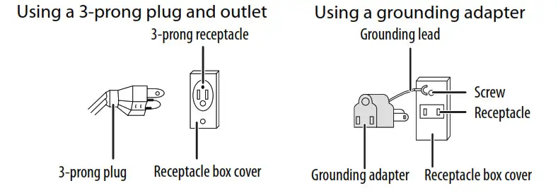 INSIGNIA 17 or 21 Cu. Ft. Upright Convertible Freezer - Providing a proper power supply