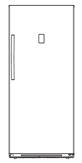 INSIGNIA 17 or 21 Cu. Ft. Upright Convertible Freezer