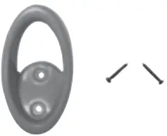 Storage Hook with Screws