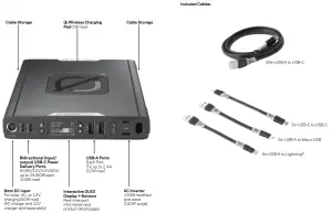 GOAL ZERO 22050 Sherpa 100AC Power Bank - overview