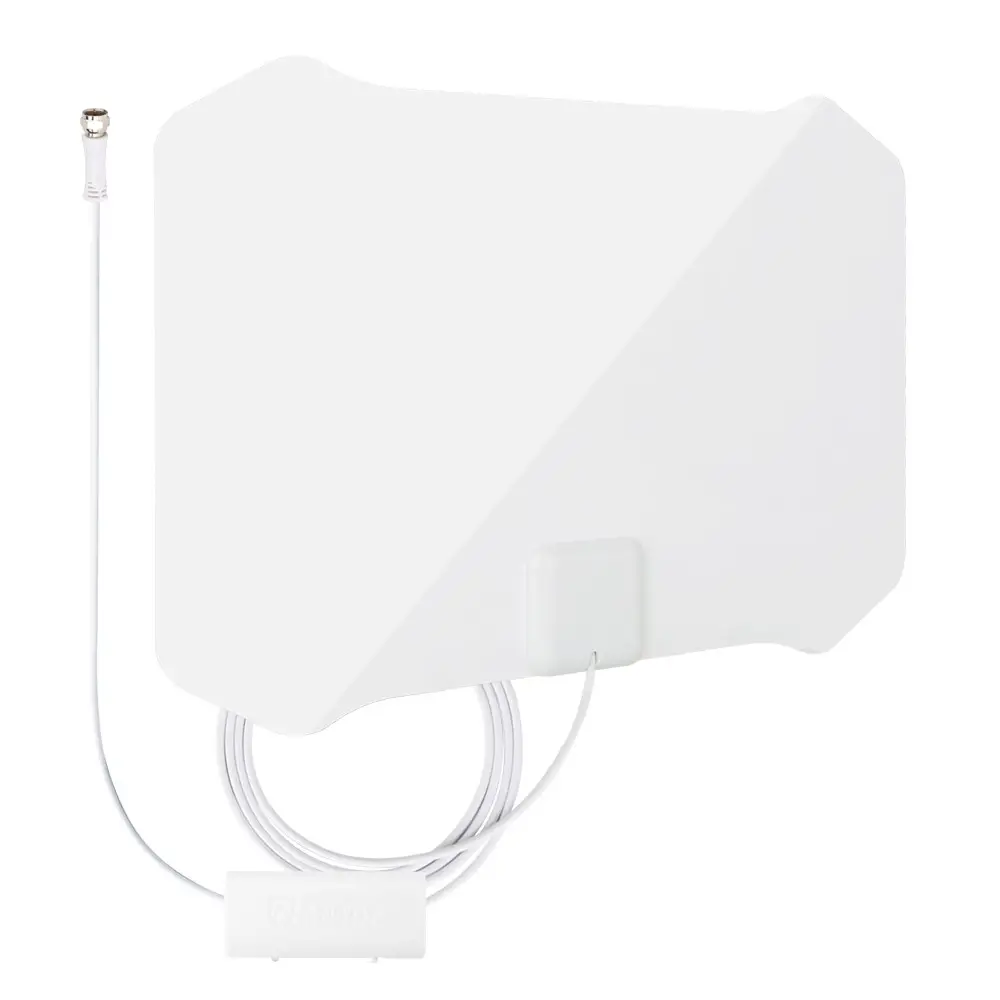 ANTOP AT-132B Paper Thin Smartpass Amplified Indoor HDTV Antenna
