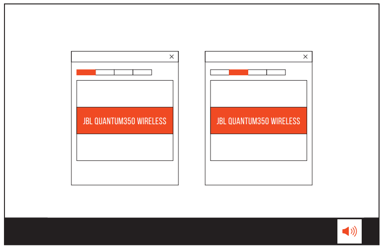 JBL Quantum 350 Wireless PC gaming Headset - First time setup