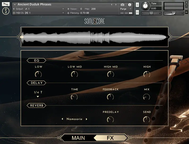 SONUSCORE Ancient Duduk Phrases- FX PAGE