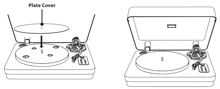 iLIVE ITTB751DW Turntable with Stereo Speaker- Step 3
