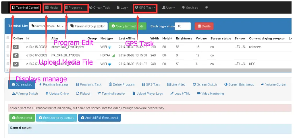 Yaham Optoelectronics T25 LED Full Color Car Top Display Screen FIG 5