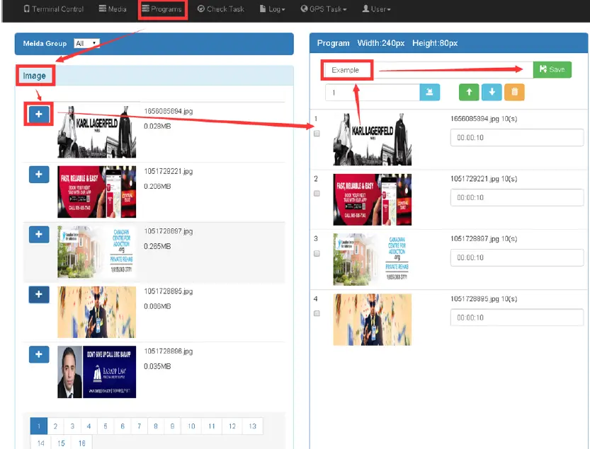 Yaham Optoelectronics T25 LED Full Color Car Top Display Screen FIG 9