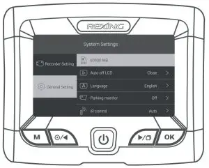 REXING S1 Dash Camera