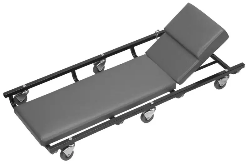 PITTSBURGH AUTOMOTIVE SCR74 Heavy Duty Creeper with Adjustable Headrest