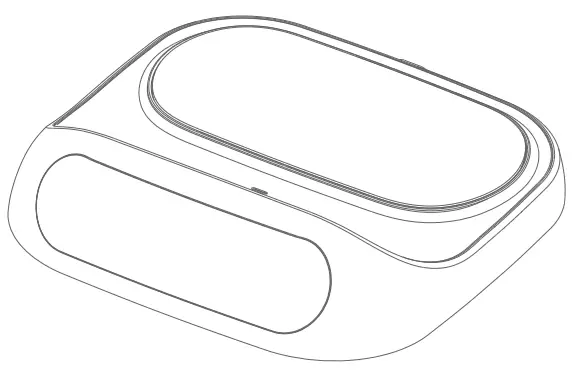 Shenzhen Powerqi Technology LC01 Alarm Clock Wireless Charger-