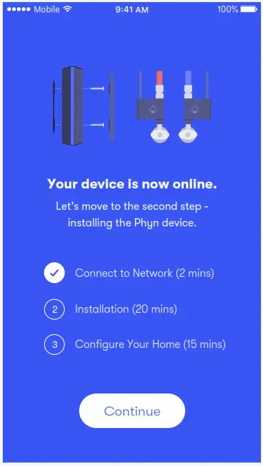 PHYn PHYCF009 Smart Water Assistant - Onboarding Installatin 1
