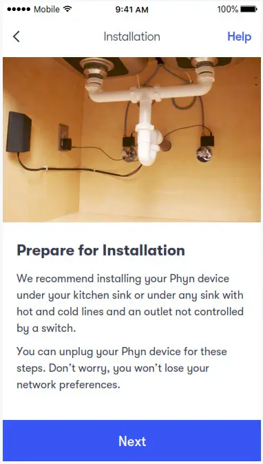 PHYn PHYCF009 Smart Water Assistant - Onboarding Installatin 2