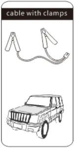 SP tools 700A cable with clamps