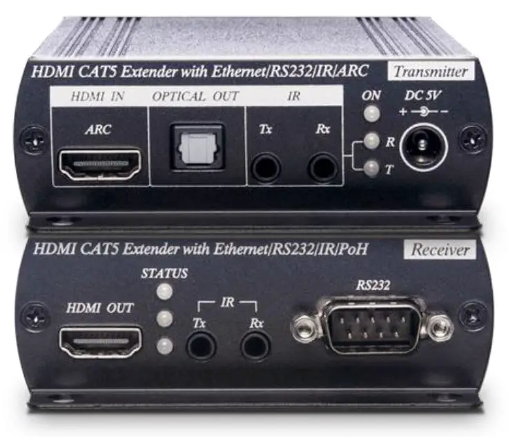 SC T HE02N HDMI over HDBaseT Extender image
