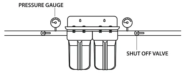 iSpring WGB21B Series Heavy Duty Water Filtration- Step 3