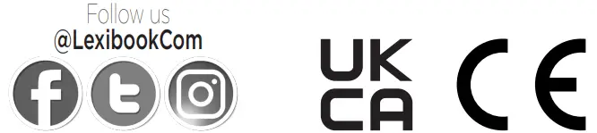 LEXIBOOK JC598i6 Series Educational Bilingual Laptop - ICON