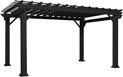 BACKYARD DISCOVERY 2105058B Stratford Traditional Steel Pergola 10