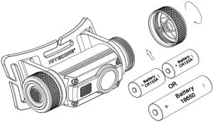 FIG 3 Battery Installation