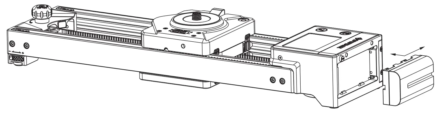 IFOOTAGE Shark Slider Nano Compact Motorised Slider - slider 3