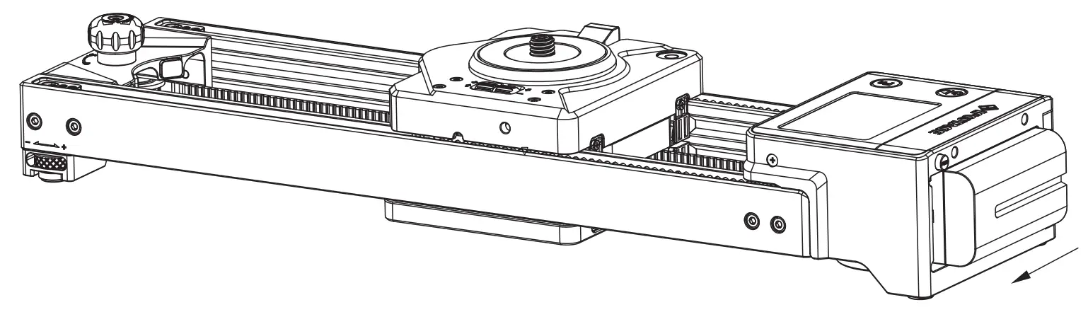 IFOOTAGE Shark Slider Nano Compact Motorised Slider - vertical position 3
