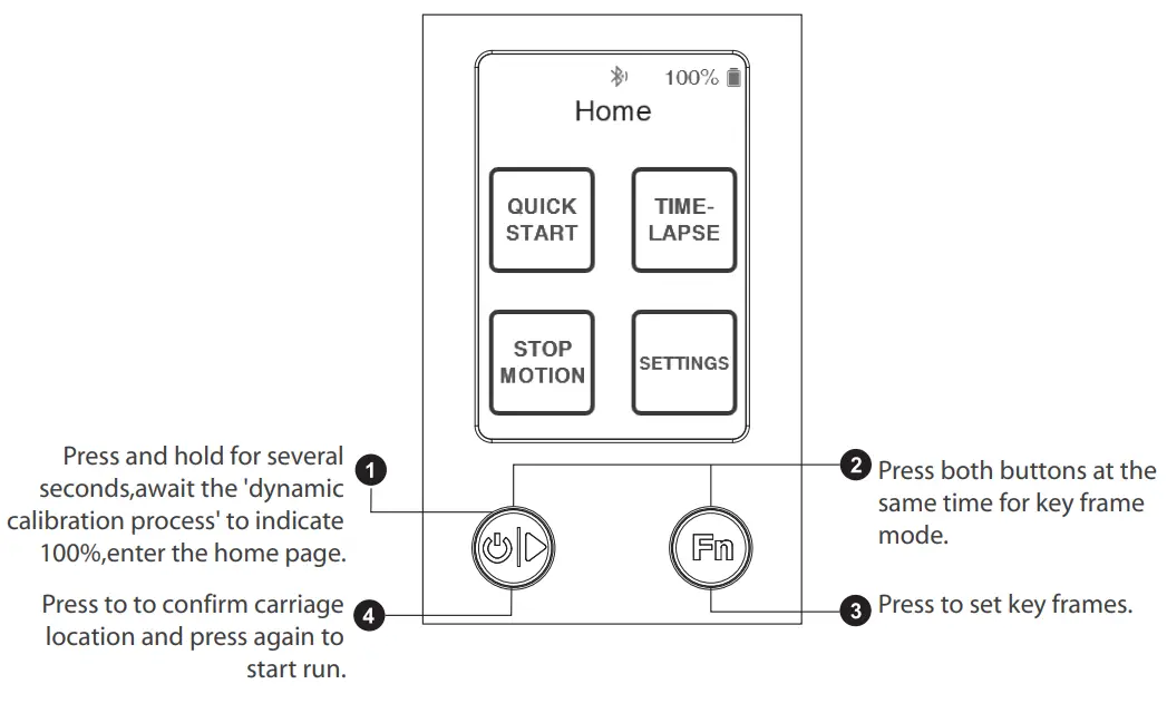 IFOOTAGE Shark Slider Nano Compact Motorised Slider - zero point